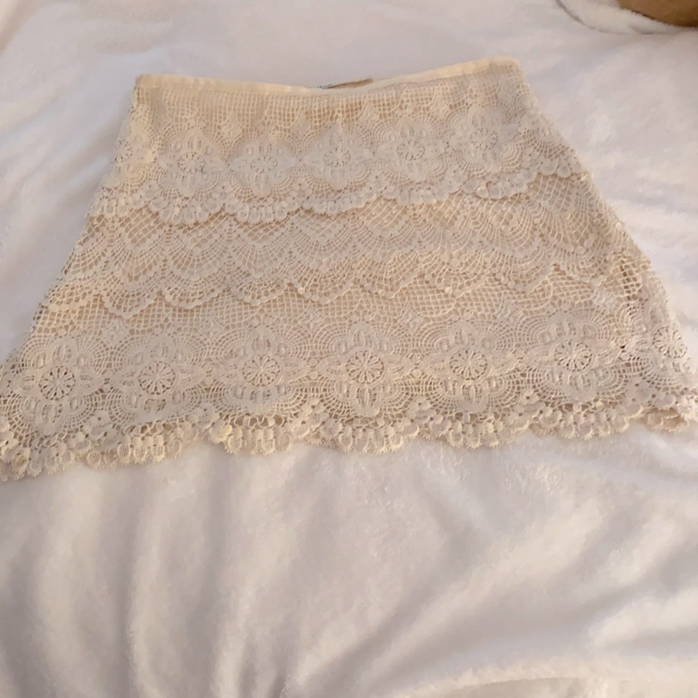 Crochet skirt